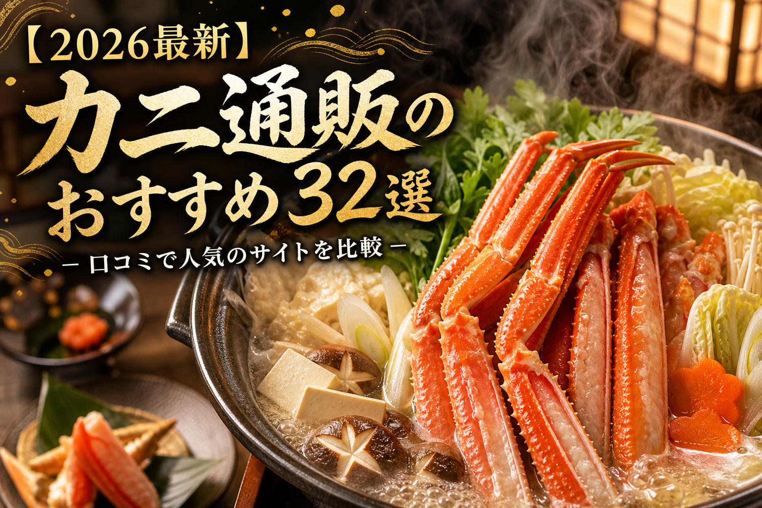【2026最新】カニ通販のおすすめ32選!口コミで人気のサイトを比較