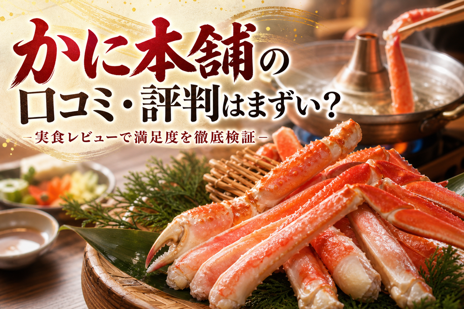 かに本舗の口コミ・評判はまずい？実食レビューで満足度を徹底検証