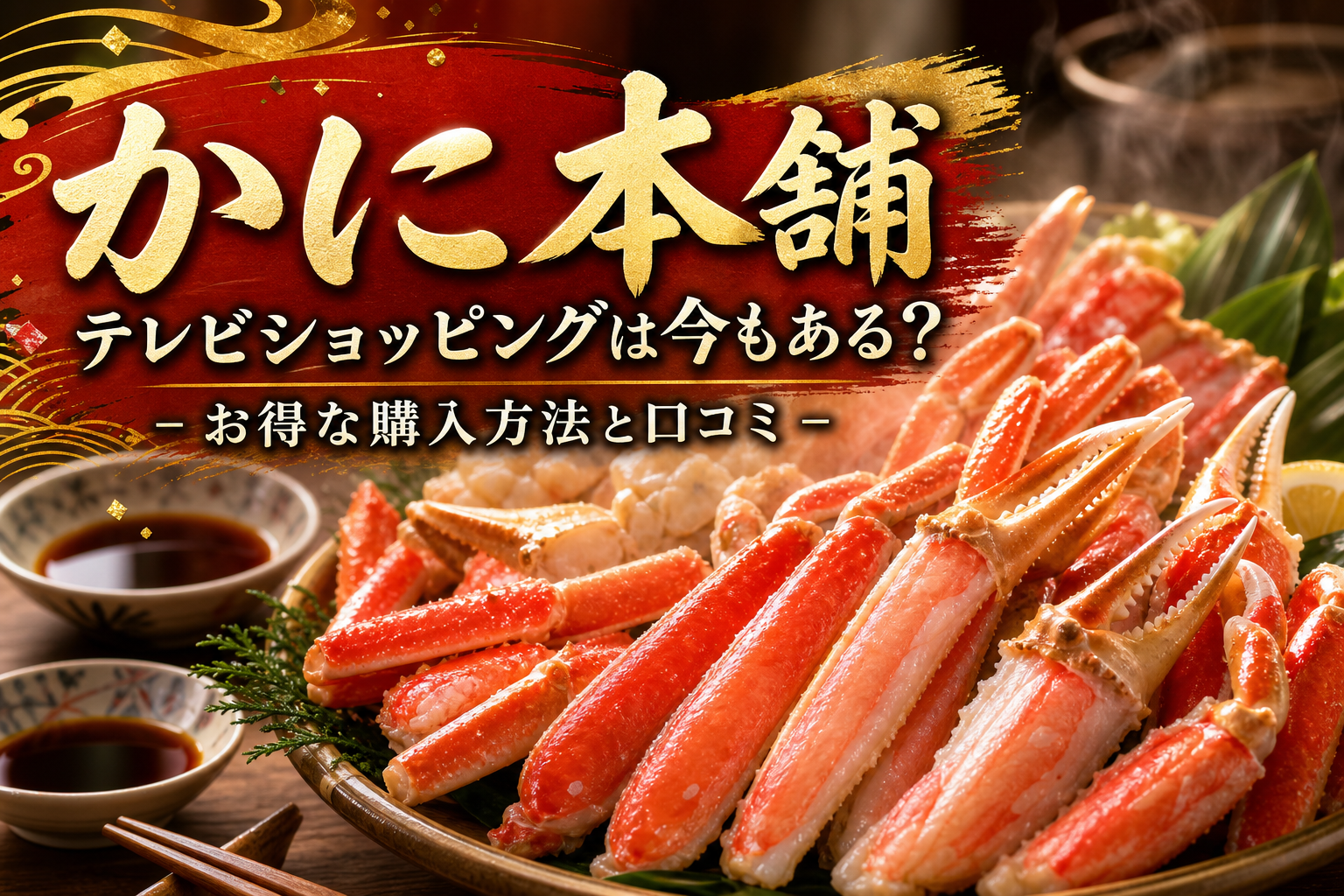 かに本舗 テレビショッピングは今もある?お得な購入方法と口コミ